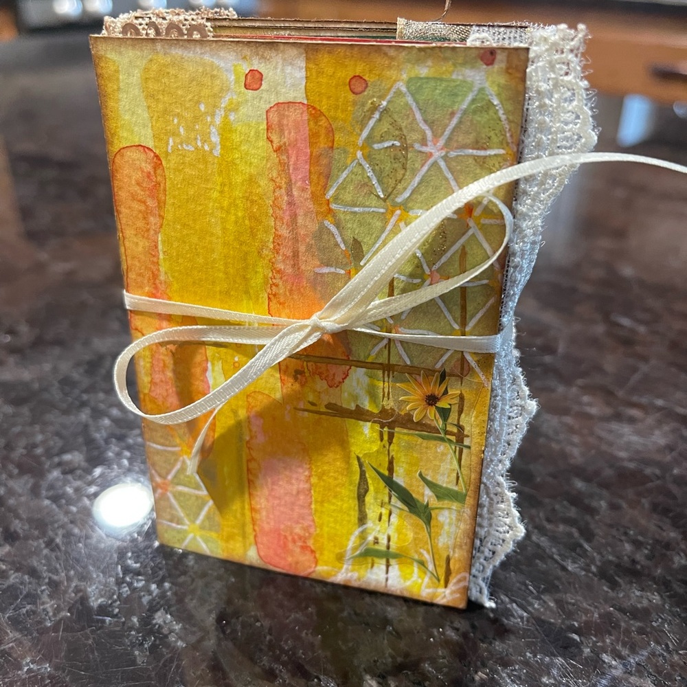 Mini junk journal